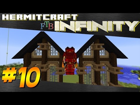 Minecraft Hermitcraft FTB Infinity - Ep 10 - Sanguine Surprise