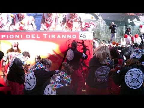 Battaglia delle arance.Carnevale IVREA 2015. LA MORTE 2