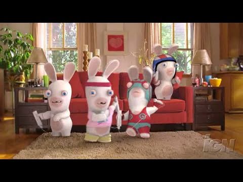 Rayman Raving Rabbids TV Party Nintendo Wii Clip-Commercial - TV Party Commercial (In Theatres)