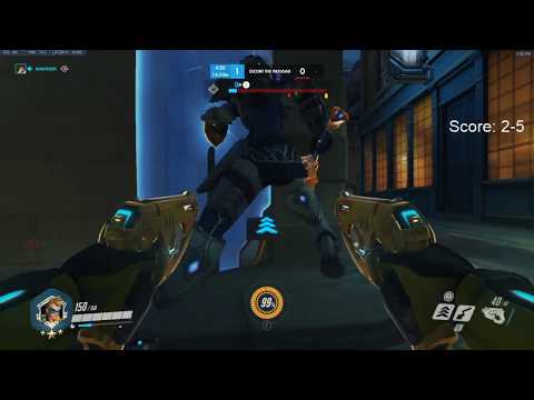 KABAJI INSANE TRACER AND WIDOW! 30 ELIMS! [ OVERWATCH SEASON 21 TOP 500 ]