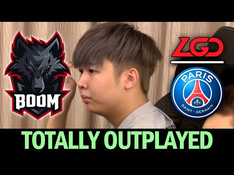 PSG.LGD vs BOOM - Totally Outplayed the International 2022
