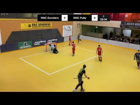 Highlights: Rollhockey NLA - RHC Dornbirn vs. Pully RHC (1. Halbzeit)