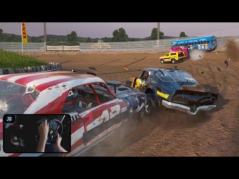 Crash Canyon No Rules - Wreckfest Online Race #18