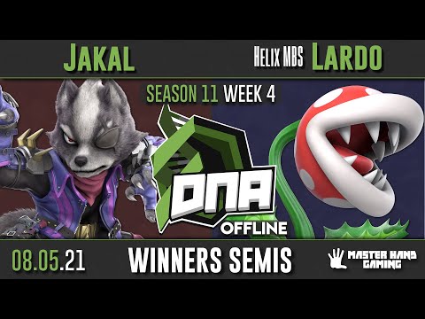 DNA S11:W4 - Jakal (Wolf) Vs. Helix | MBS | Lardo (Piranha Plant) - W Semifinals