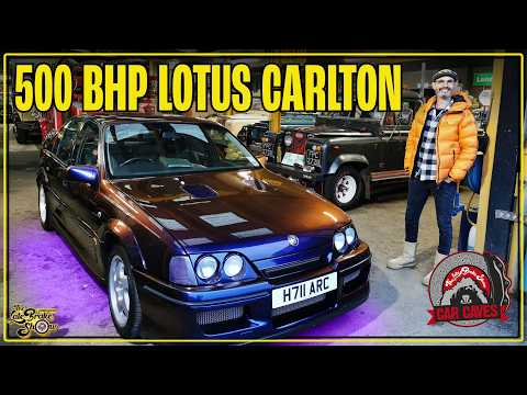 Inside this Incredible Car Cave - Lotus Carltons, Land Rovers and 160 other Classics