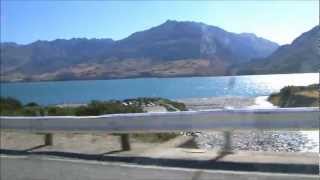preview picture of video 'Lake Wanaka (Scenic Route from Fox Glacier to Wanaka, Left Side View)'