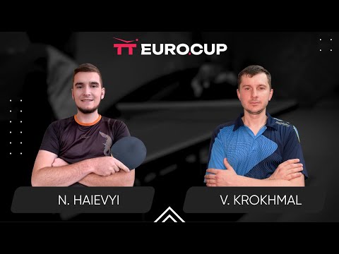 18:00 Nazarii Haievyi  - Vitalii Krokhmal 09.06.2024 TT Euro.Cup Ukraine MASTER. TABLE 4