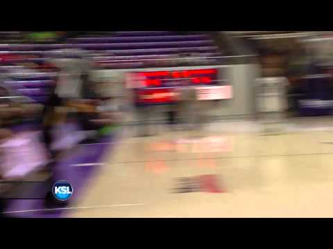 Two huge dunks by Kearns' Bushman Ebet vs. Timpanogos