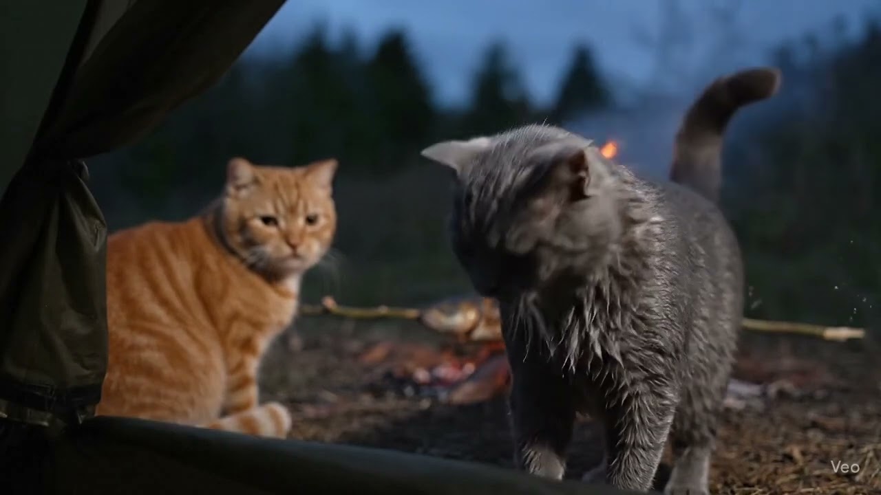 🔥 Campfire Cat The Feline Who Mastered Fire