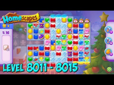 Homescapes level 8011 - 8015 🏡 Playrix HD