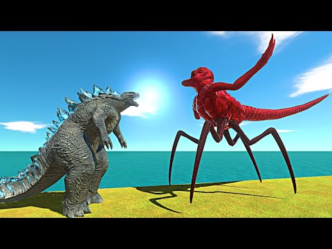 Godzillas vs Other Kaiju Monsters - Animal Revolt Battle Simulator