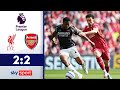Erst Ausgleich Dann Platzverweis FC Liverpool FC Arsenal Highlights Premier League 2024 25