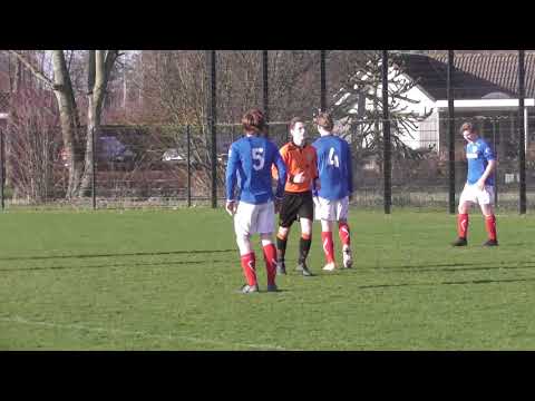 18 jan 2020 VV De Meern JO19-1 - BFC JO19-1 vriendsch 6-0, Doelpunt Eskil, assist Jermo (2-0)