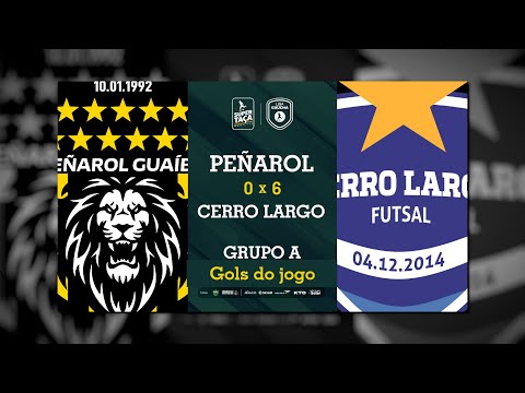 GOLS DO JOGO - PEÑAROL 0 X 6 CERRO LARGO | GRUPO A | SUPERTAÇA FARROUPILHA 2023 | RODADA 1 | JOGO 2