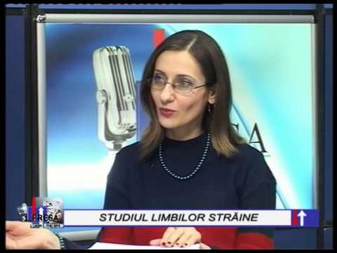 PRESA LIBERA TRECERE   9 FEB 2016   STUDIUL LIMBILOR STRAINE