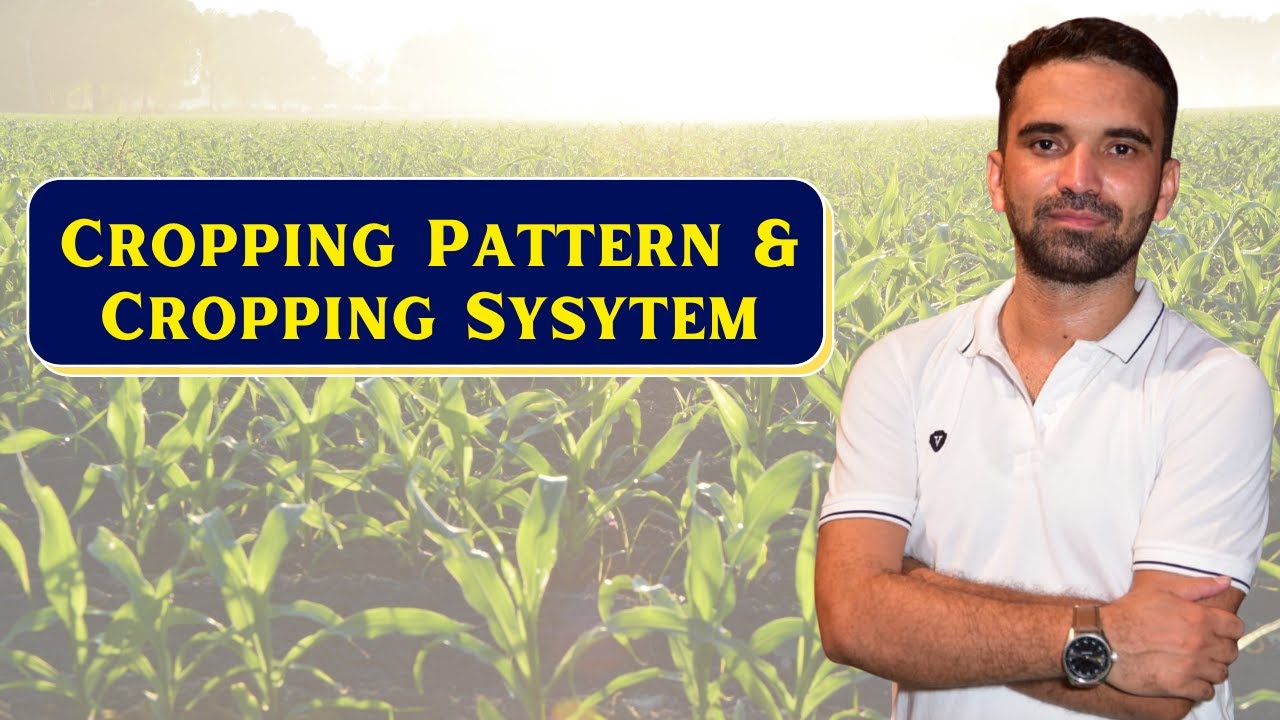 Cropping Pattern & Cropping System/फसल प्रणाली व फसल पद्धति