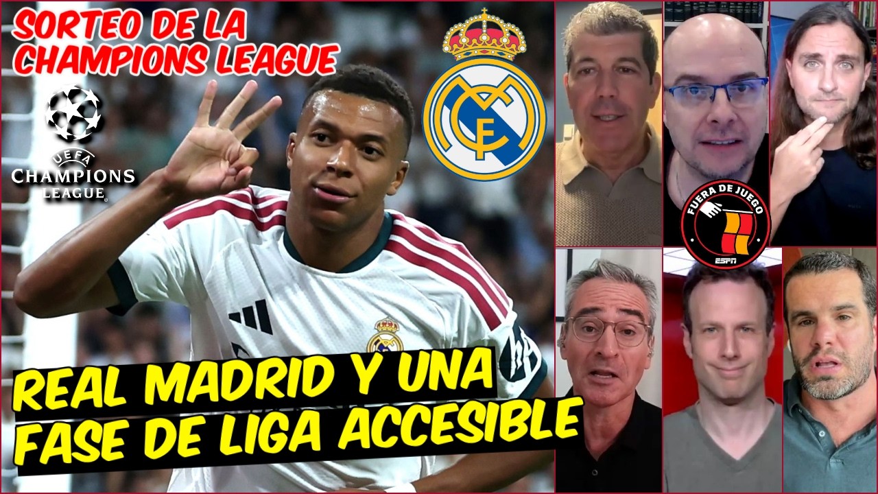 SORTEO CHAMPIONS LEAGUE: "REAL MADRID salió con MUCHA FORTUNA", dice Mister Chip | Fuera de Juego