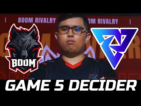 TUNDRA VS BOOM GAME 5 - DECIDER MATCH GAMERS GALAXY RACER CHAMPIONS