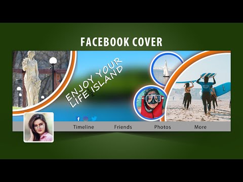 How to Create Professional Facebook Cover Photo in Photoshop CC Vertex Graphic