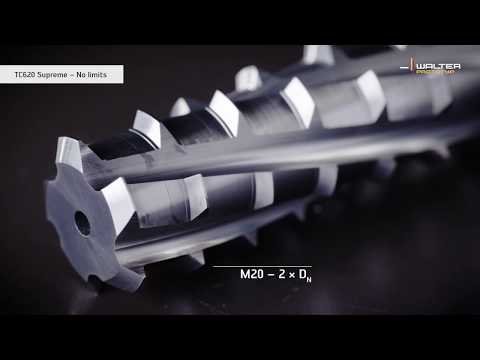 THREAD MILL TC620 SUPREME: Less cutting pressure - higher productivity.