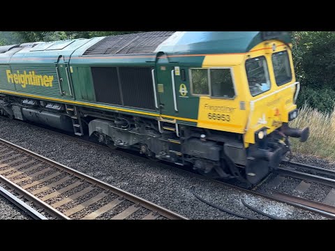 Class 66 | 66953 + 66505 | Double Header | Freightliner