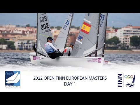 Highlights from Day 1 of the 2022 Open Finn European Masters