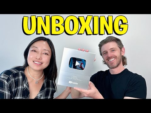 Unboxing Our YouTube Silver Play Button [100K Subscribers]