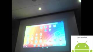 preview picture of video 'Android Tablets for Beginners - Live from Park Ridge Library - Aug 28, 2014'