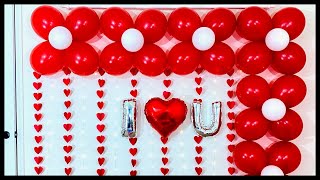 Easy Surprise Birthday Decoration For Husband | Anniversary Decoration Ideas | Valentine Decor ideas