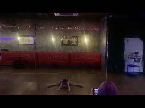 Pole fitness routine by Ella