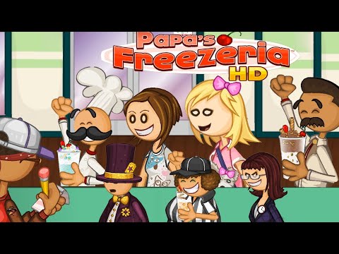 Papa's Freezeria HD All Customers All Orders