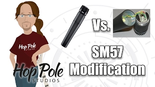 Modifying an SM57 - Removing the transformer (TapeOp Mod) and changing the impedance
