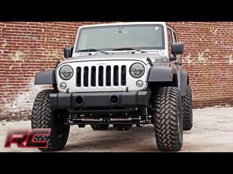 Installation: Rough Country Jeep JK Bumper End Caps Kit