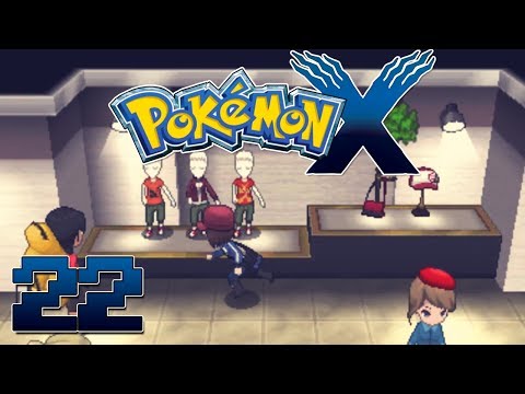 Let's Play Pokemon X Part 22 Cuztomization & Exploration - Gameplay Walkthrough