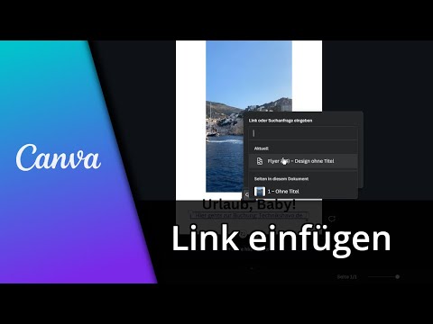 Canva Link einfügen | Links in Canva einfügen ✅ Tutorial