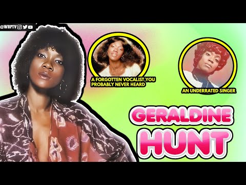 The Singer You PROBABLY Never Heard | The Untold Truth Of Geraldine Hunt