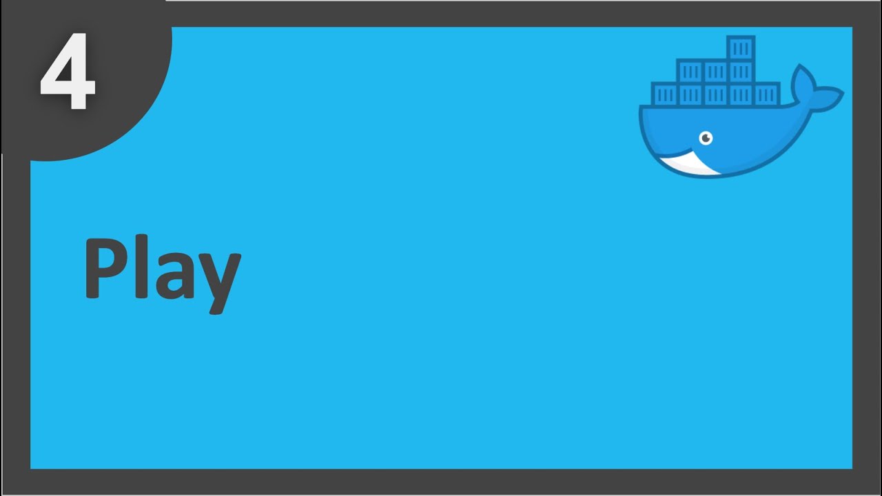 Docker Beginner Tutorial 4 - Play With Docker