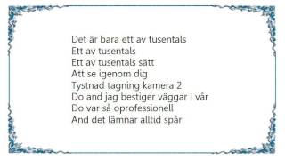 Kent - Oprofessionell Lyrics