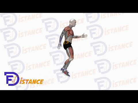 Exercice Fentes sautées alternées