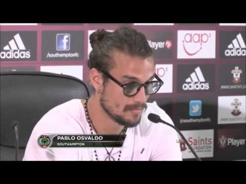 Pablo Osvaldo signs for Southamton
