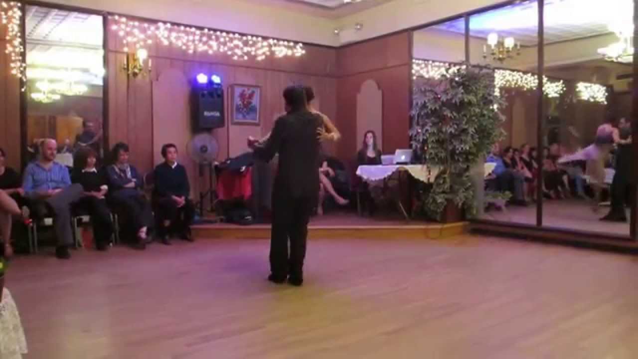 Carlos Paredes & Diana Giraldo @ La Milonga Rosa ...Friday, October 16, 2015