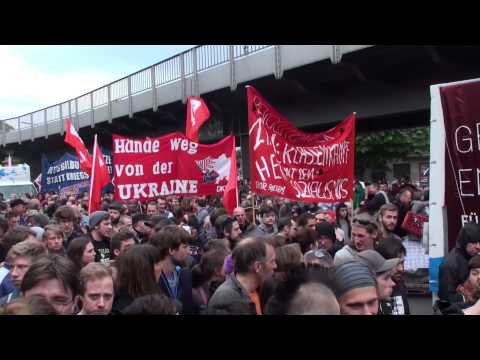 1.Mai 2014 Maifeier in Berlin -Kreuzberg "SO 36 " mitten drin