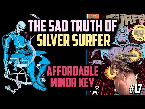 Silver Surfer/Thanos Key - Origin and the comic book before Infinity Gauntlet #1