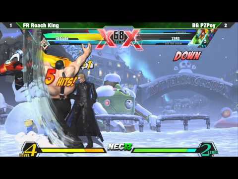 FR Roach King vs BG PZPoy - NEC13 UMVC3 Singles