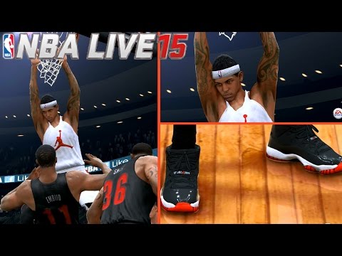 NBA Live 15 Rising Stars Mode! Dunking On Everyone! 30 Points 18 assist!