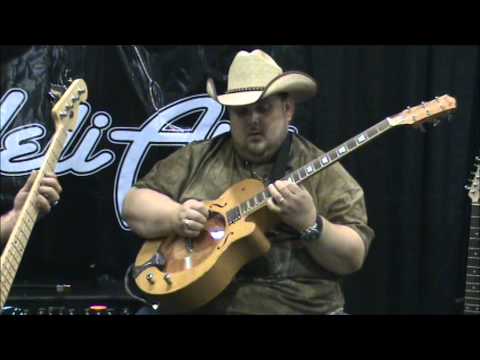 Johnny Hiland on the HeliArc Arc Light Guitar