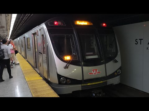 TTC 166 (Toronto Rocket) - 6126-6121 Pulling Into St Andrew 