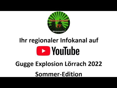 🥳🎉 Gugge Explosion Lörrach 2022 🎺🥁 12h Nonstop - Livestream mit mehreren Kameras am kalten Markt