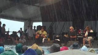 Anders Osborne, John Fohl, Johnny Sansome - Jazzfest 2010 - Rainy First friday