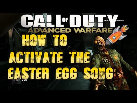 EXO ZOMBIES - HOW TO ACTIVATE THE EASTER EGG SONG IN "INFECTION"